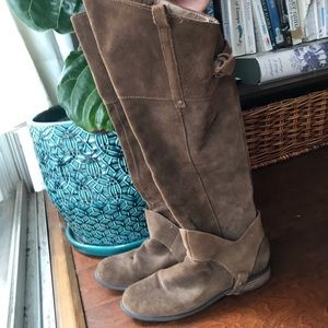 Tall Suede Boots